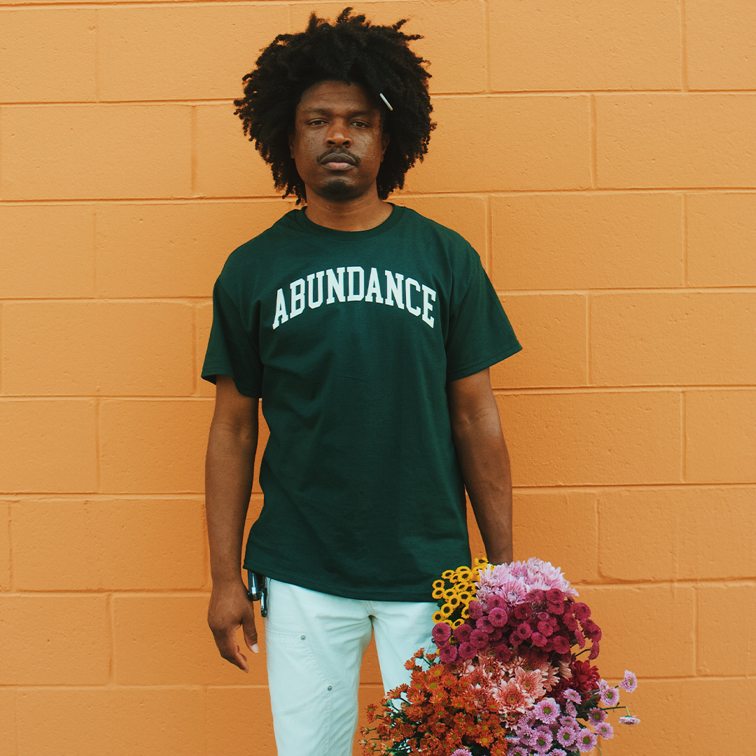 ABUNDANCE Varsity T-Shirt
